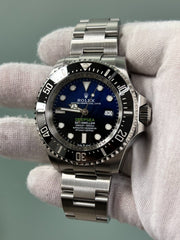 Rolex Sea Dweller Deepsea 126660 44mm James Cameron Black Blue Steel Box Paper