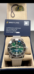 Breitling AB2020 Superocean Heritage B20 Green Dial Stainless Box Paper 2022