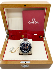 Omega 215.30.46.51.03.001 Seamaster Planet Ocean Chronograph Steel Box Paper