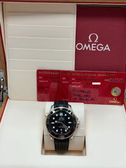 Omega  210.22.42.20.01.002 Seamaster Professional 18K Rose Gold Steel Box Paper