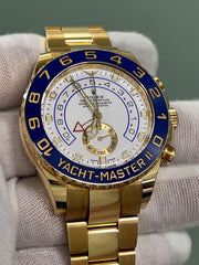 Rolex Yacht Master II 116688 Blue Ceramic 44mm 18K Yellow Gold Box Paper 2022