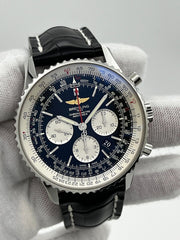 Breitling AB0127 Navitimer 01 Chronograph 46mm Stainless Steel Box Booklet