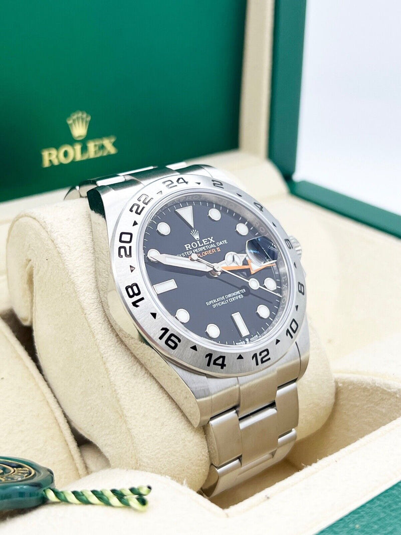 Rolex Explorer II 226570 Black Dial Stainless Steel Box Paper 2023