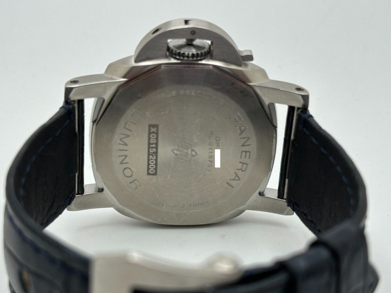 Panerai Luminor PAM01270 PAM 1270 Blue Dial Stainless Steel 40mm Box Paper