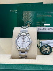 Rolex Datejust Midsize 31mm 278240 Silver Dial Stainless Steel Box Paper 2023