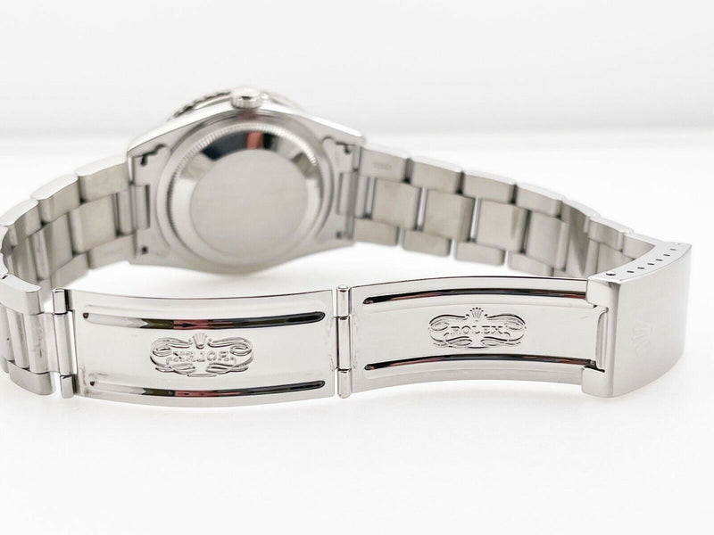 Rolex 16264 Datejust  White Dial Thunderbird Stainless Steel