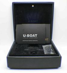 U-Boat Classico Golden Crown 1215 18K Yellow Gold & Black PVD Steel Box & Paper