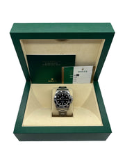 Rolex Submariner 114060 Black Dial Stainless Steel 40mm Box Paper 2016