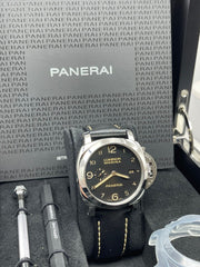 Panerai PAM00359 Luminor Marina Black Dial Steel Black Leather 44mm Box Booklet