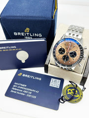 Breitling AB0138 Navitimer B01 Copper Dial Stainless Steel 43mm Box Paper 2022