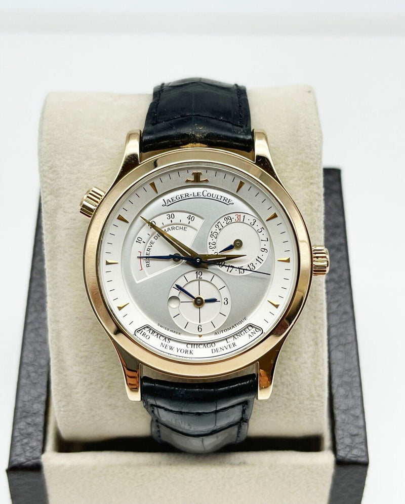 Jaeger-LeCoultre 142.2.92 Master Geographic 18K Rose Gold 38mm