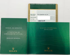 Rolex 179383 Ladies Datejust MOP Diamond 18K Yellow Gold Steel Box Paper 2015