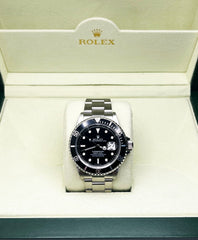 2006 Rolex 16610 Submariner Date Black Stainless Box Papers