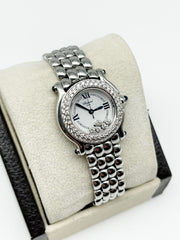 Chopard Ladies Happy Sport 27/8294-23 Diamond Stainless Steel Watch
