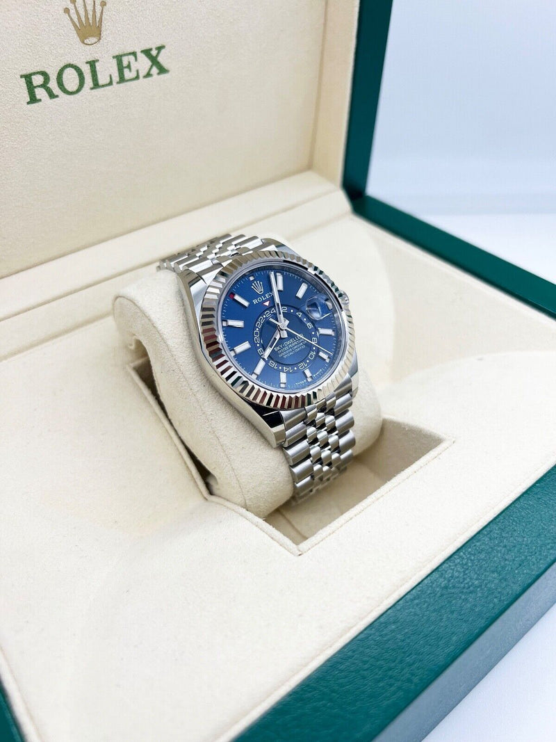 2023 Rolex 336934 Sky Dweller Blue Dial Stainless Steel Box Paper